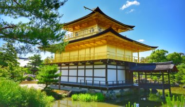 Kinkaku-Ji Temple Kyoto [OC]