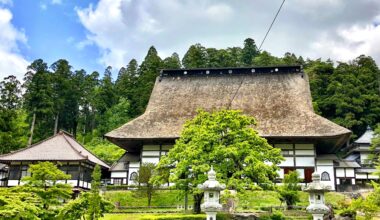 Shobo-ji Zen temple in Oshu, Iwate Prefecture [OC]