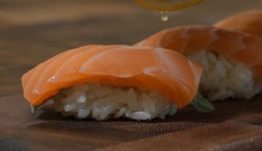 Rolling for Sushi (Salmon Nigiri)