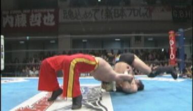 Prince Devitt vs Tiger Mask: IWGP Junior Heavyweight Championship match, New Japan Pro Wrestling - NJPW New Japan Trill, July 8, 2008
