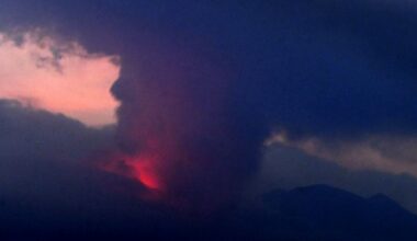 Sakurajima erupts, alert level raised to highest