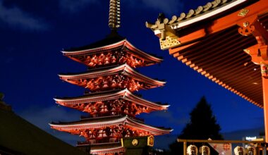 Asakusa at night