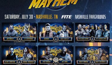 NJPW Nashville Mayhem Today 3pmEt - Fite.tv