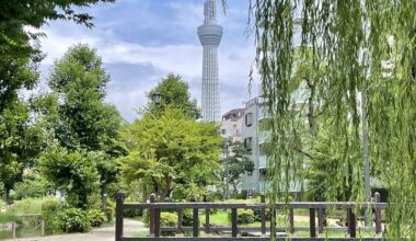 Tokyo Skytree from afar on a Sunday morning