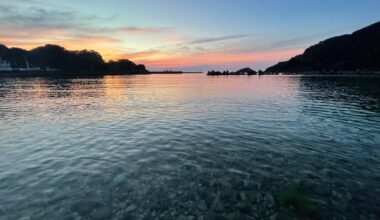 Seaside sunset - Northern Hyogo