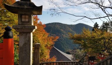 Kurama-dera Temple north of Kyoto, Fall 2017