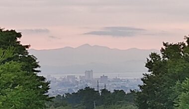 Aomori City from the south