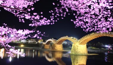 Kintai Bridge Iwakuni, Japan