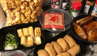 Bonded with my Japanese Grandparents in Law over how much I love Japanese food and now they spoil the hell out of us with homemade care packages!