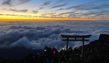 Mt Fuji at sunrise