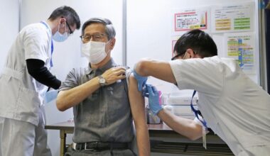 Over half of Japan's population has received booster shot: gov't