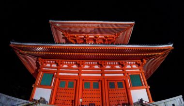 Koyasan-Midnight visit to Danjo Garan (October 2016)