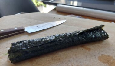 Help! Why won't my sushi nori stick?