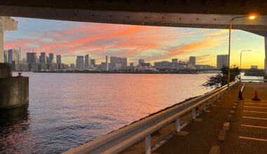 Sunrise, Tokyo