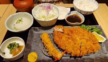 Tonkatsu at Wako in Sapporo, Hokkaido