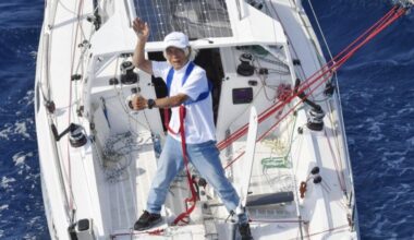 83-year-old adventurer Horie becomes oldest to sail nonstop solo across Pacific