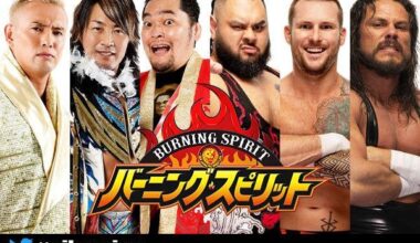 Burning Spirit night 1 (September 2) Full card, preview | NEW JAPAN PRO-WRESTLING