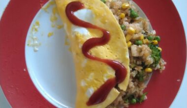 I keep making too much filling for my omurice.