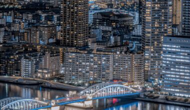 Night view of Tokyo