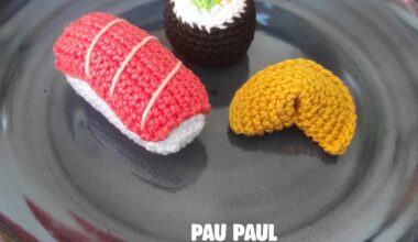 Some crocheted sushis !