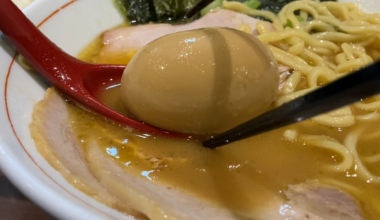 Ajitama Egg porn at Ramen Hiiki (Tokyo)