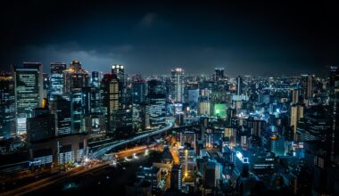 Osaka from Umeda Sky Building