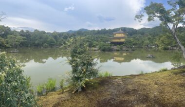 Quiet day at Kinkaku-ji