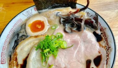 Japanese Rib Soup Ramen.