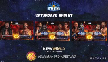 NJPW Strong Saturday tonight 8pm et 7.16.22