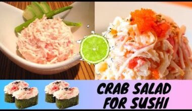 Cream Cheese or Mayo in Sushi Crab?