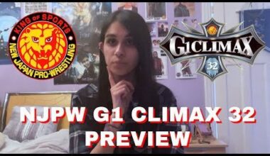 With only a few days until the start of this year’s G1, I did an in-depth preview of the entire tournament! What’s everyone’s thoughts of this year’s lineup and who does everyone have winning?