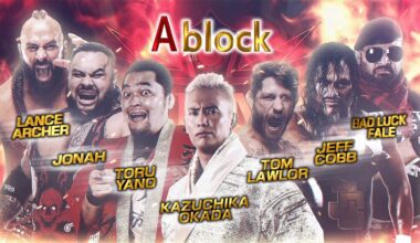 Official G1 Climax 32 A Block Preview