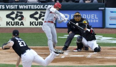 Ohtani hits 4th homer of season as Angels win 6th straight