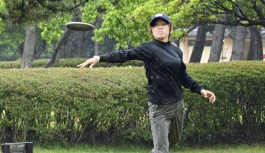 Disc golf taking flight as Japan looks for outdoor escape