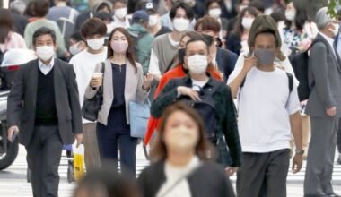 Debate on relaxing mask requirement starting in Japan