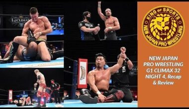 NJPW G1 CLIMAX 32 - Night 4 - Full Review: Shingo vs YOSHI-HASHI, Jay White vs Tomohiro Ishii