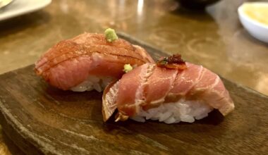 Bluefin Zuke and Bluefin Otoro - Uchiko in Austin, Texas