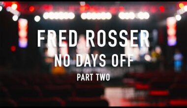 Part 2 of Fred Rosser - No Days Off is live! Very nice conclusion to part 1.