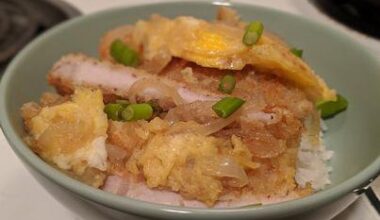 Homemade Katsudon