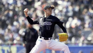 Lotte pitcher Roki Sasaki throws Japan's 16th perfect game