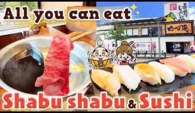 All you can eat Shabu shabu and sushi restaurant!