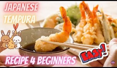 How to EASILY make great tasting tempura shrimp, vegetables and more for...