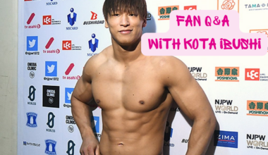 Fan Q&A with Kota Ibushi! (more in comments)
