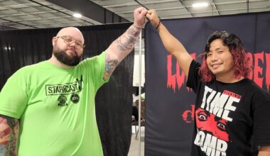 Worked Starrcast over the weekend and got to meet Hiromu!