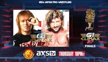 NJPW on AXS TV Thursday tonight 10pmET G1 Climax 27 finals Omega Vs Naito 2018