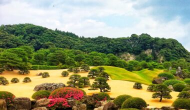 The garden at Adachi Museum, Yasugi, Shimane