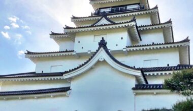 Tsuruga Castle in Aizu Wakamatsu, Fukushima Prefecture [OC]