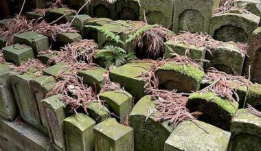 [OC] collected gravestones, near Tera-machi in Kanazawa