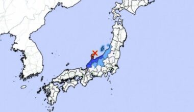 M5.2 quake hits in Ishikawa pref., measures lower 6 on Japan scale