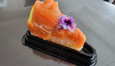 Follow up post: Tried the sushi cake in Japan and didn't like it